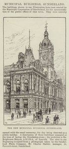 I nuovi edifici municipali, Sunderland da Frank Watkins